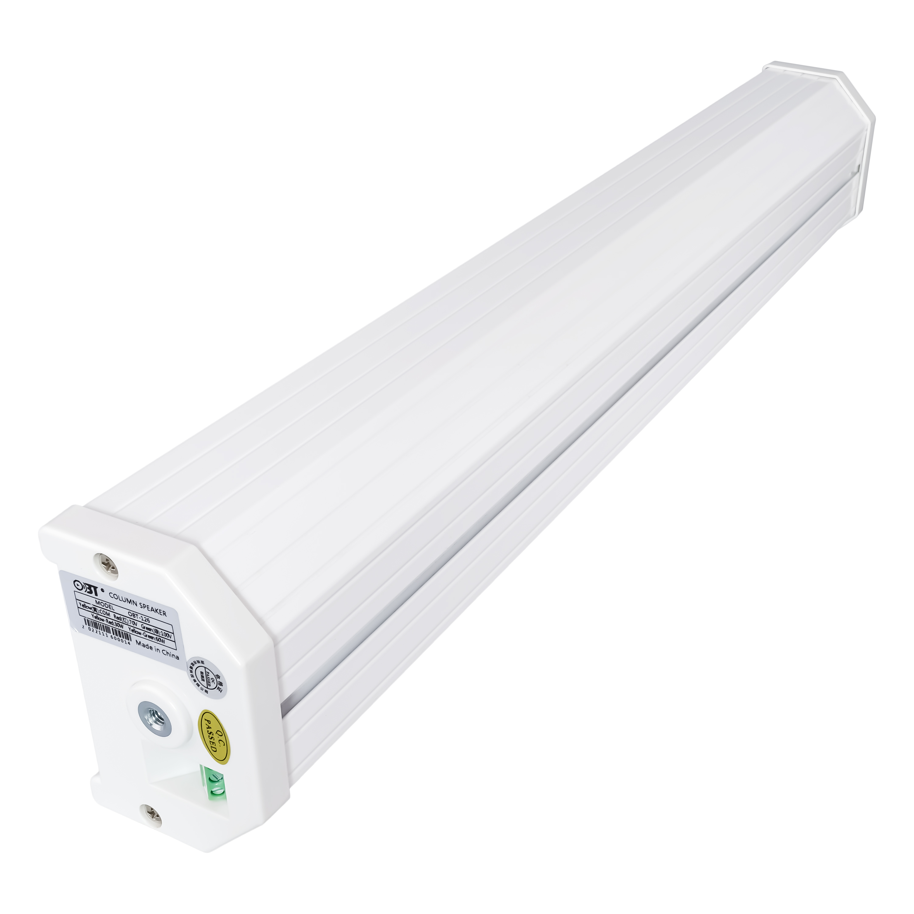 豪華纖秀型鋁合金防水音柱 OBT-126